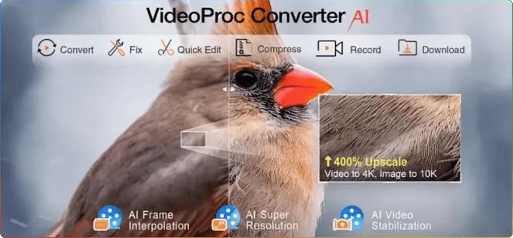 图片[1]-WinX VideoProc Converter AI 8.1：4K视频处理与增强工具（多平台支持/硬件加速）​​-春雨网创